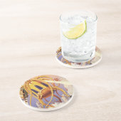 レトロなSFエイリアンの戦争侵略タコ コースター (側面)