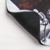 レトロなSFミリタリー ロボット兵隊 マウスパッド (コーナー)