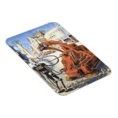 レトロなSF未来都市の異星人戦争 マグネット (右側)