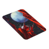 レトロなSF、キャニオン宇宙月面ローバー マグネット (右側)