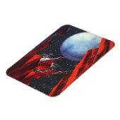 レトロなSF、キャニオン宇宙月面ローバー マグネット (左側)