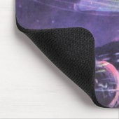 レトロなSF, 宇宙人のいる輝く球体 マウスパッド (コーナー)