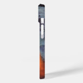 レトロなSF、月ロケットの打ち上げ Case-Mate iPhoneケース (裏面 / 左)