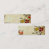 レトロによっては名刺が開花します スキニー名刺 (正面/裏面)