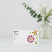 レトロによっては名刺が開花します 名刺 (スタンド正面)