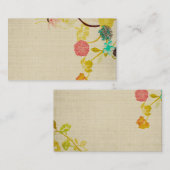 レトロによっては名刺が開花します 名刺 (正面/裏面)