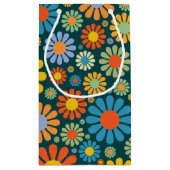 レトロによっては70sパターンが開花します スモールペーパーバッグ (裏面)