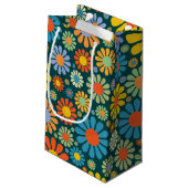 レトロによっては70sパターンが開花します スモールペーパーバッグ (裏面アングル)