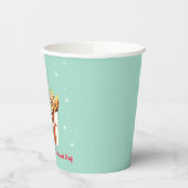 レトロにリングや輪を!モントリオールバチェロレッテ 紙コップ (左)