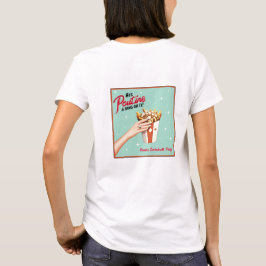 レトロにリングや輪を!モントリオールバチェロレッテ Tシャツ