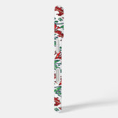 レトロのいけなクリスマスまたは素敵な赤い緑の文字 Case-Mate iPhoneケース (裏面 / 右)