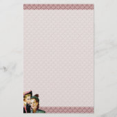 レトロのうわさ話 便箋 (正面)