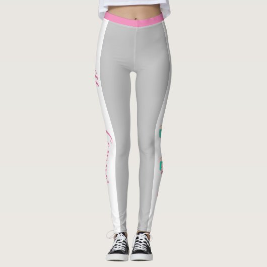 レトロのご機嫌な人 レギンス (正面)