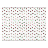 レトロのさくらんぼの麻布のテーブルクロス テーブルクロス (正面(横))