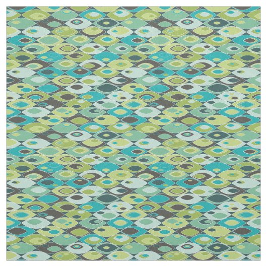 レトロのさざ波 ファブリック (見本)