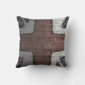 レトロのイギリスのパンクのファッションの枕 クッション (裏面)