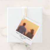 レトロのインスタント写真名カスタム結婚式 フェイバータグ (インサイチュ)