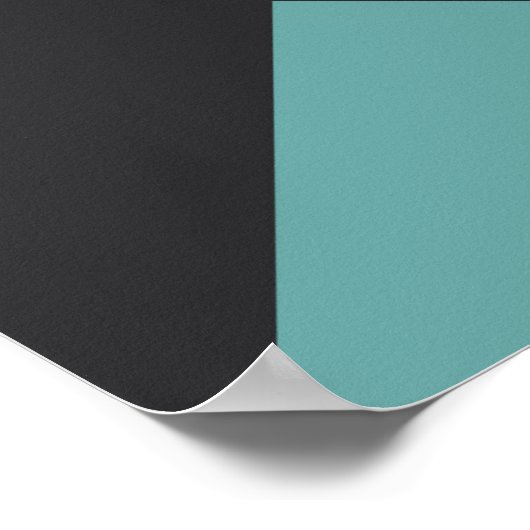 レトロのインスパイア将来の抽象芸術シンボルのアートワーク ポスター (角)