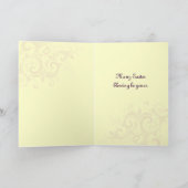 レトロのイースターカード シーズンカード (内部)