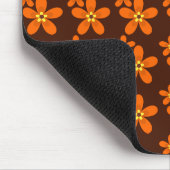 レトロのオレンジ70年代 マウスパッド (コーナー)