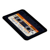 レトロのオーディオテープ50歳の誕生日マグネットを保存 マグネット (右側)