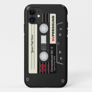 レトロのオーディオ・カセットテープMixTape iPhone 11 ケース