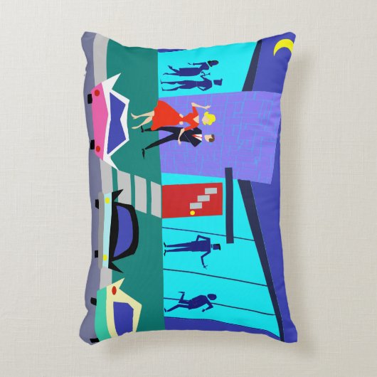 レトロのオープンハウスのパーティーのアクセントの枕 アクセントクッション (正面(垂直))