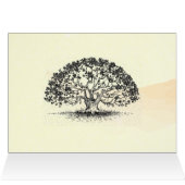 レトロのカウボーイの風刺漫画のあなたの単語 (内部横(上))