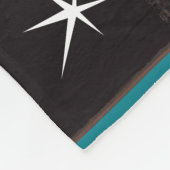 レトロのカクテルラウンジ フリースブランケット (角)