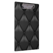 レトロのカスタムで黒い革 クリップボード (右)