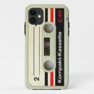 レトロのカセットテープのiPhoneの場合 iPhone 11 ケース