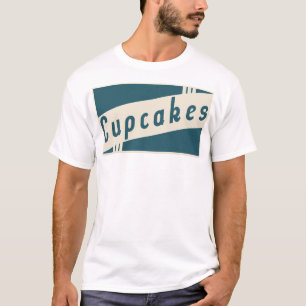 レトロのカップケーキ Tシャツ
