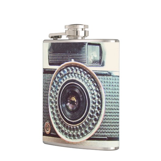 レトロのカメラ フラスク (左)
