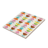 レトロのカラフルの巣のセラミックタイル タイル (側面)