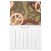 レトロのカレンダー カレンダー (2月 2027)