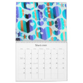 レトロのカレンダー カレンダー (3月 2026)