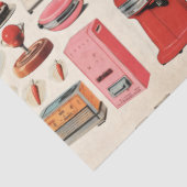 レトロのキッチンケーキとツール 薄葉紙 (詳細)