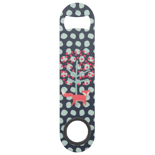 レトロのキツネ スピード栓抜き (正面)