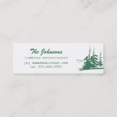 レトロのキャンピングカーのテレホンカード コーリングカード (裏面)