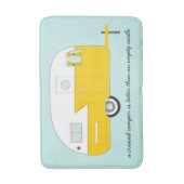 レトロのキャンピングカーのバス・マット バスマット (正面縦)