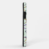 レトロのギークのヒップスターガラスパターンiPhone5場合 Case-Mate iPhoneケース (裏面/右)