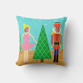 レトロのクリスマスのおもちゃパレードの写真の装飾用クッション クッション