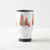 レトロのクリスマス トラベルマグ (中央)