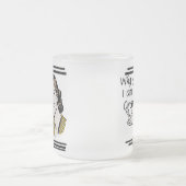 レトロのグラムのTシャツおよびギフト フロストグラスマグカップ (中央)