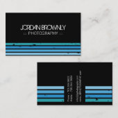 レトロのグランジな名刺 名刺 (正面/裏面)