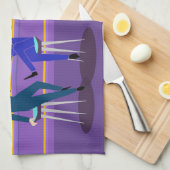 レトロのゲイバーの台所タオル キッチンタオル (四つ折り)