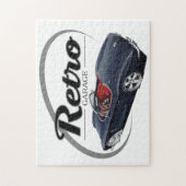 レトロのコルベット ジグソーパズル (縦)