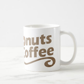 レトロのコーヒー及びドーナツ コーヒーマグカップ