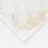 レトロのサンタのクリスマスの休日毛布 フリースブランケット (角)