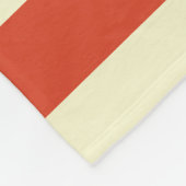 レトロのサーカスの大テントのストライプのなフリースブランケット フリースブランケット (角)